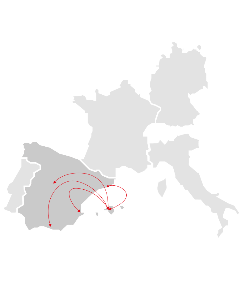 Spanien_Spanien_Pfeile Auslandsfinanzierung Spanien